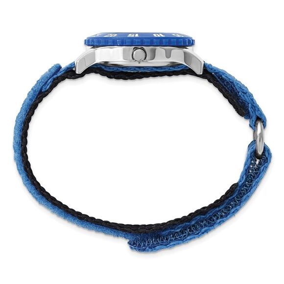 Red Balloon Boys Blue Velcro Band Time Teacher Watch - Picture 4 of 5